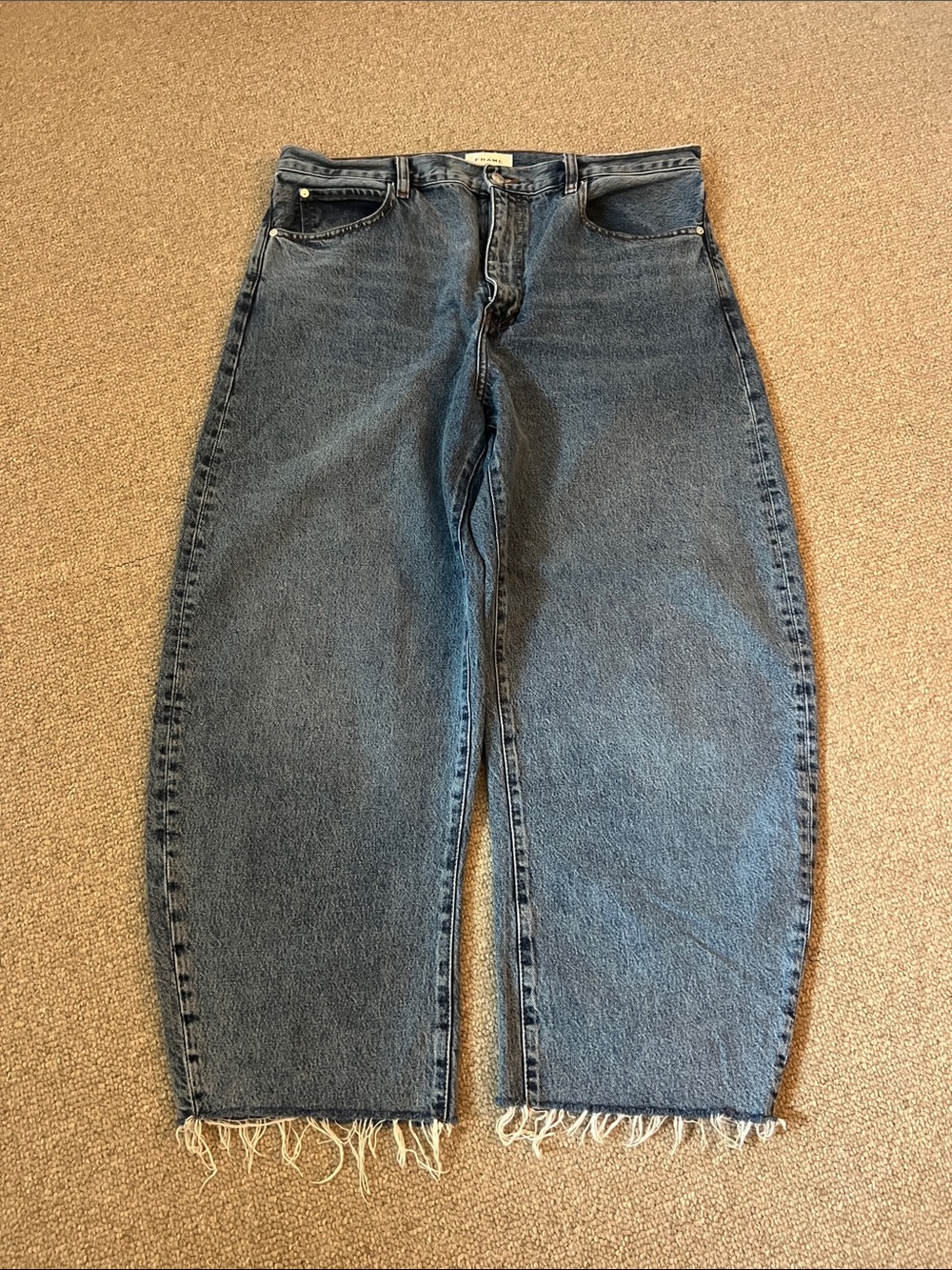 Frame Bubble Crop jean